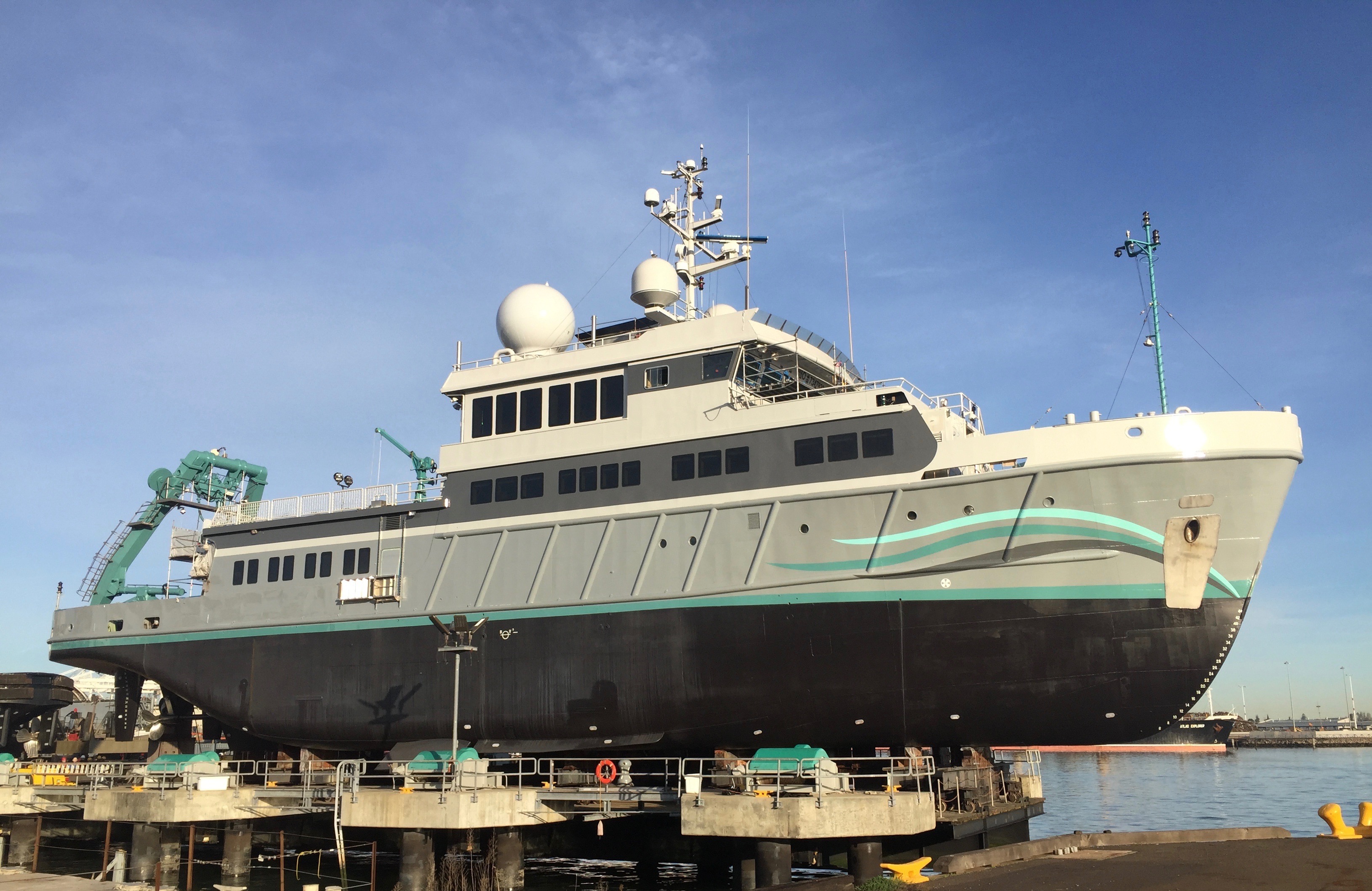Explorer Yacht Launched After Refit At Diverse Projects