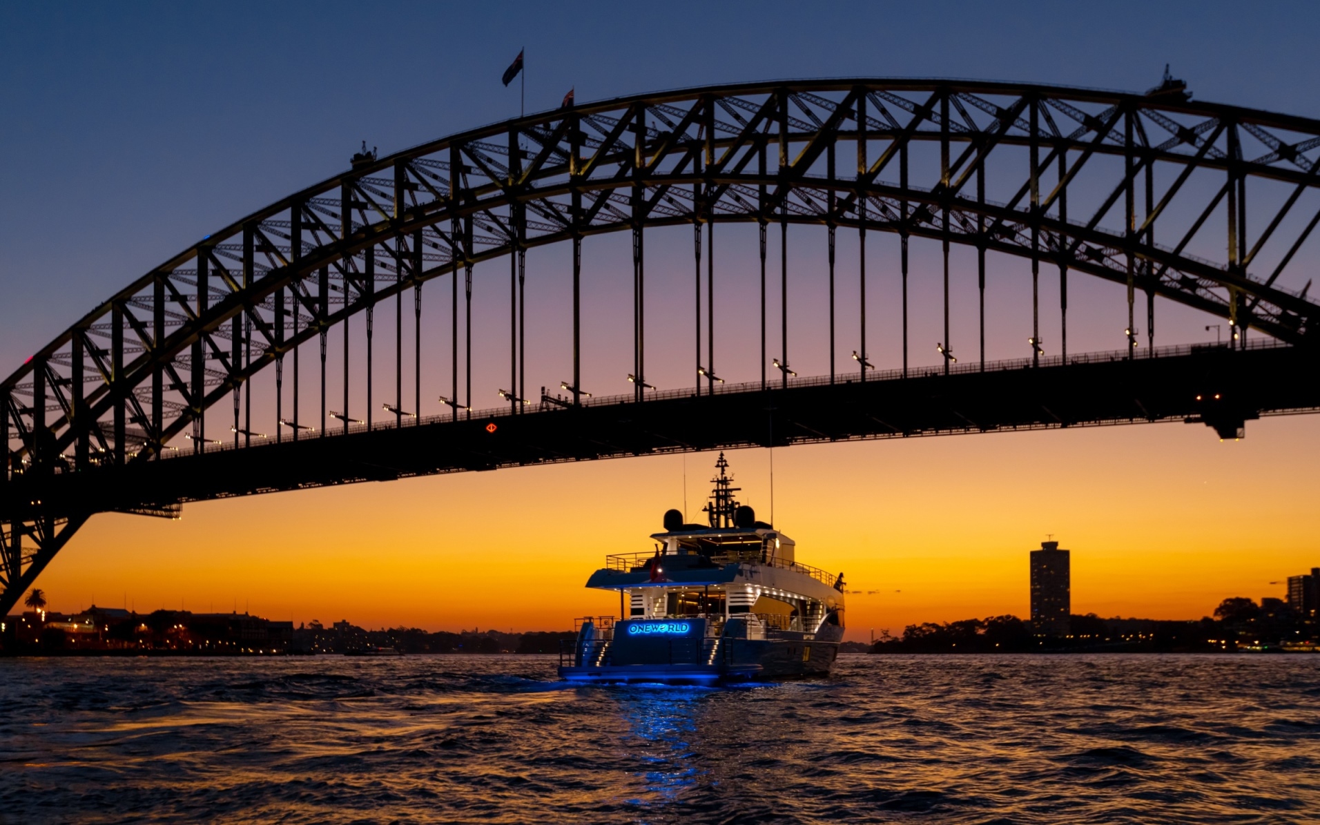 Gulf Craft Yacht ONEOWORLD - Sydney Harbour