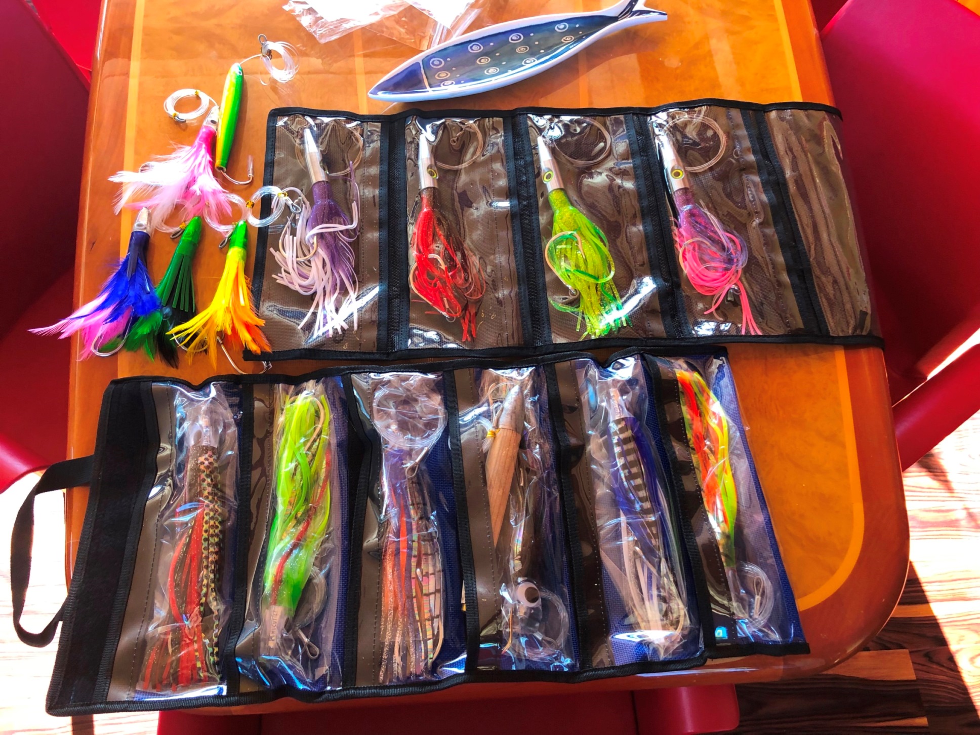 CINQUE MARE Assortment Of Fishing Gear Luxury Yacht Browser by