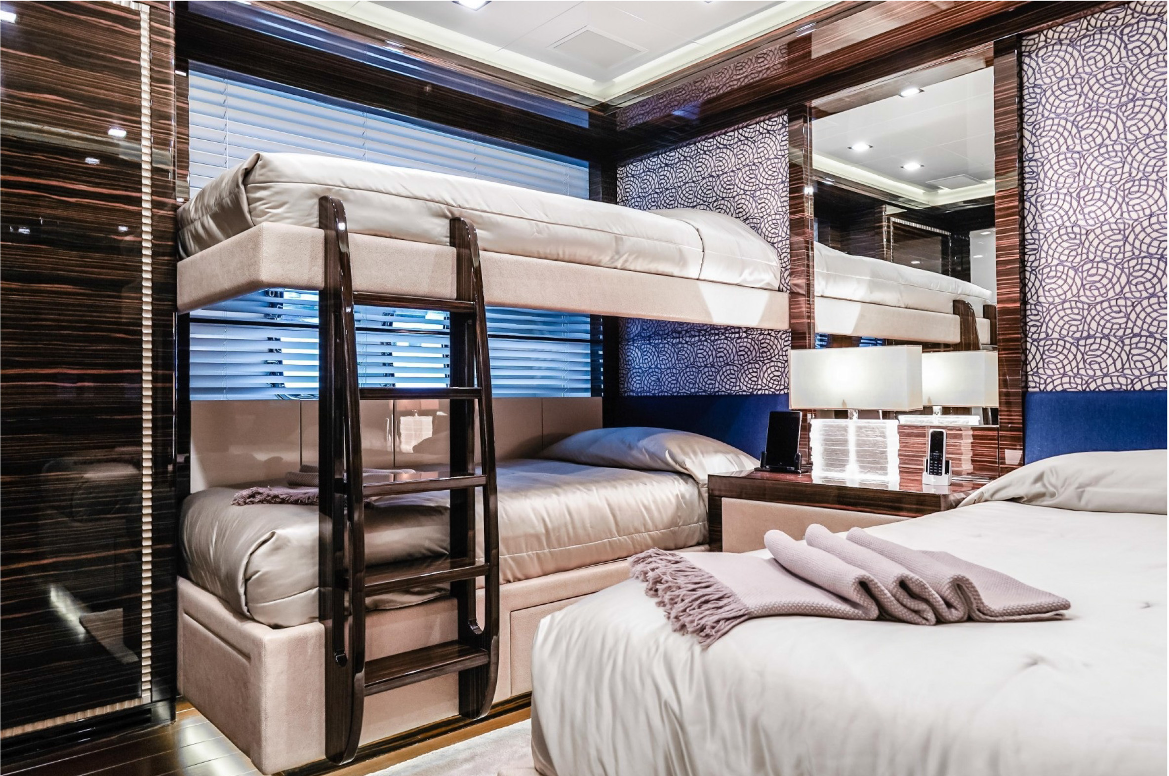 Incognito interior bedroom with bunks