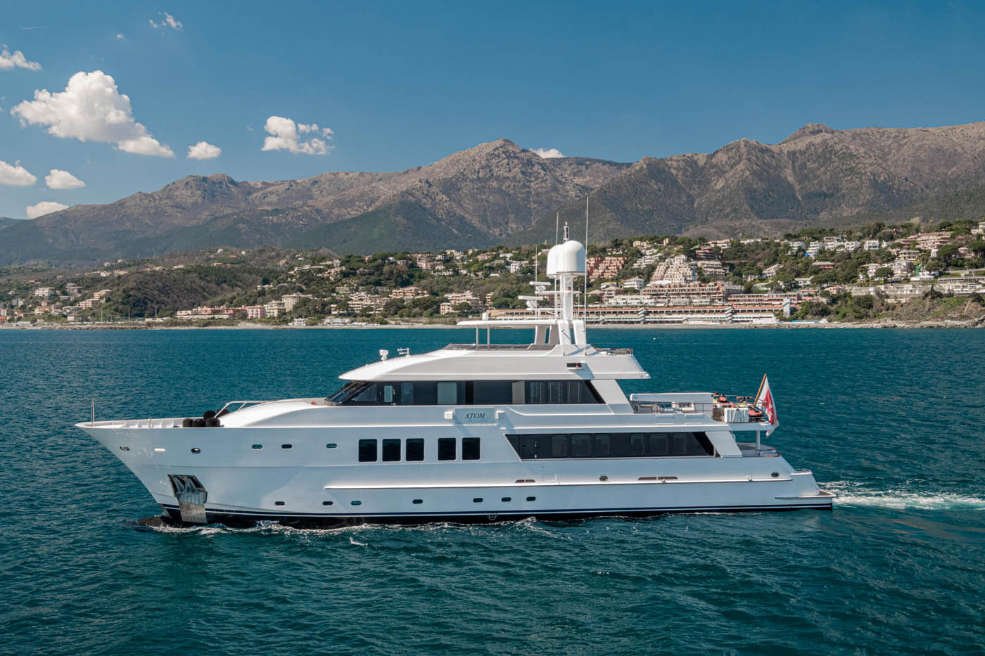 Luxury Charter Yacht ATOM