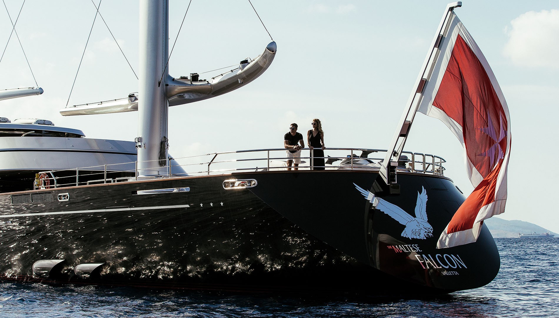 Luxury Lifestyle Aboard Maltese Falcon
