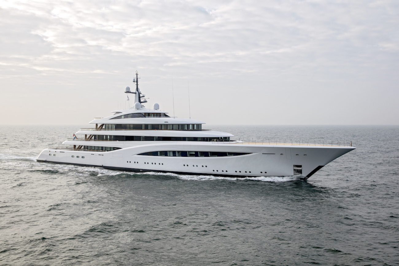 Luxury Mega Yacht by Feadship