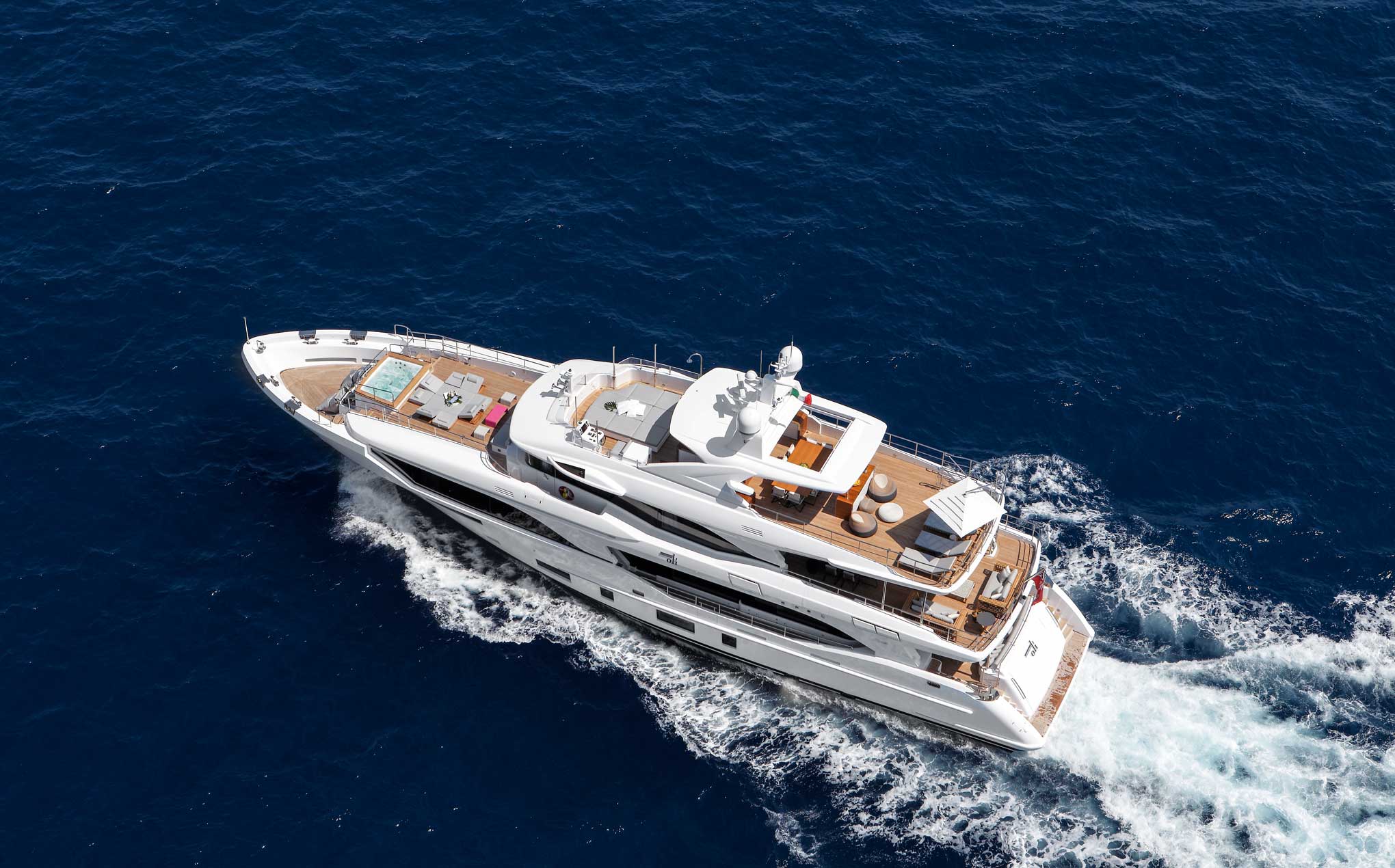 MEDITERRANEO 116 By Benetti - From Above