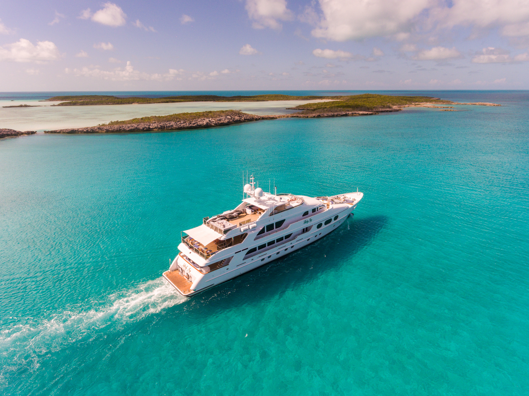 Motor Yacht LADY JOY By Christensen - Cruising The Bahamas