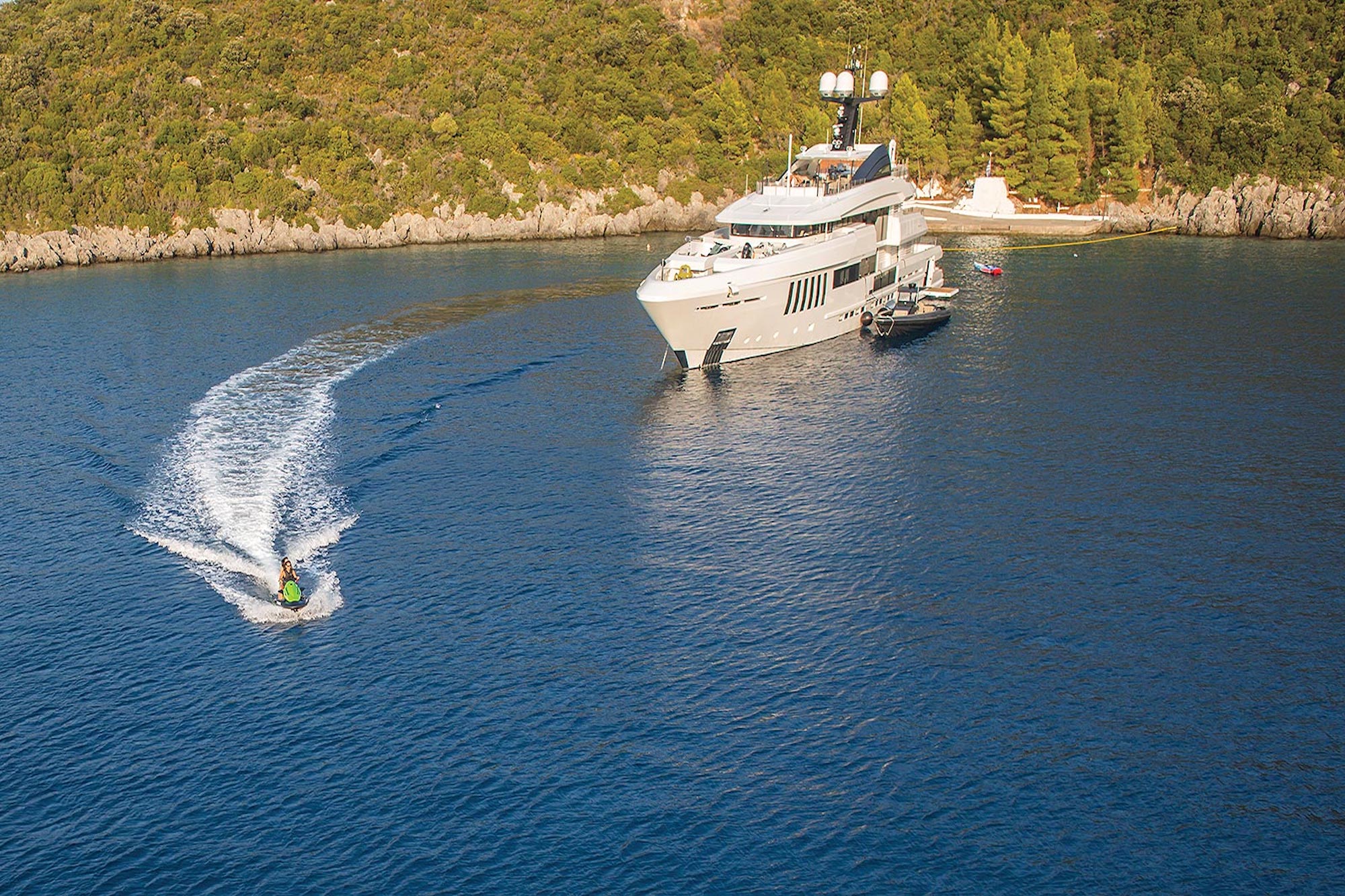 Motor Yacht OURANOS Jet Ski By Admiral Yachts
