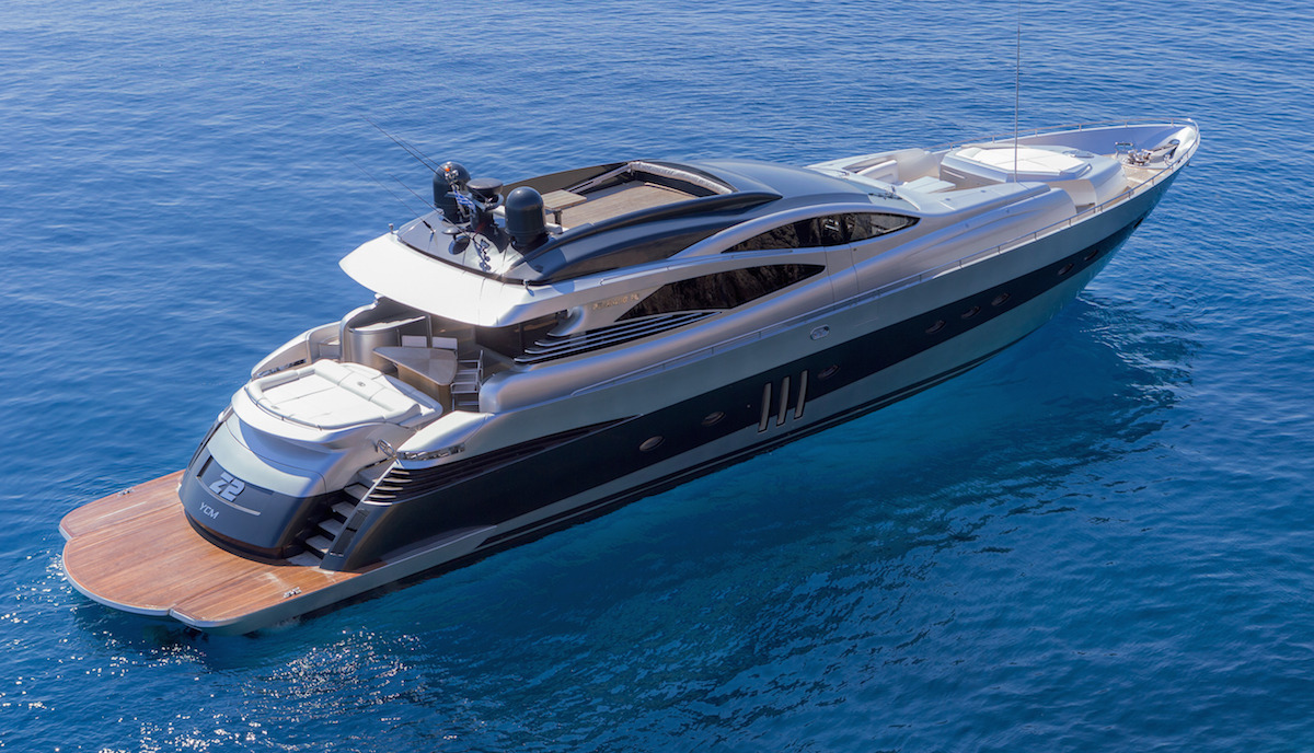 Pershing Yacht Z2 - Aerial view