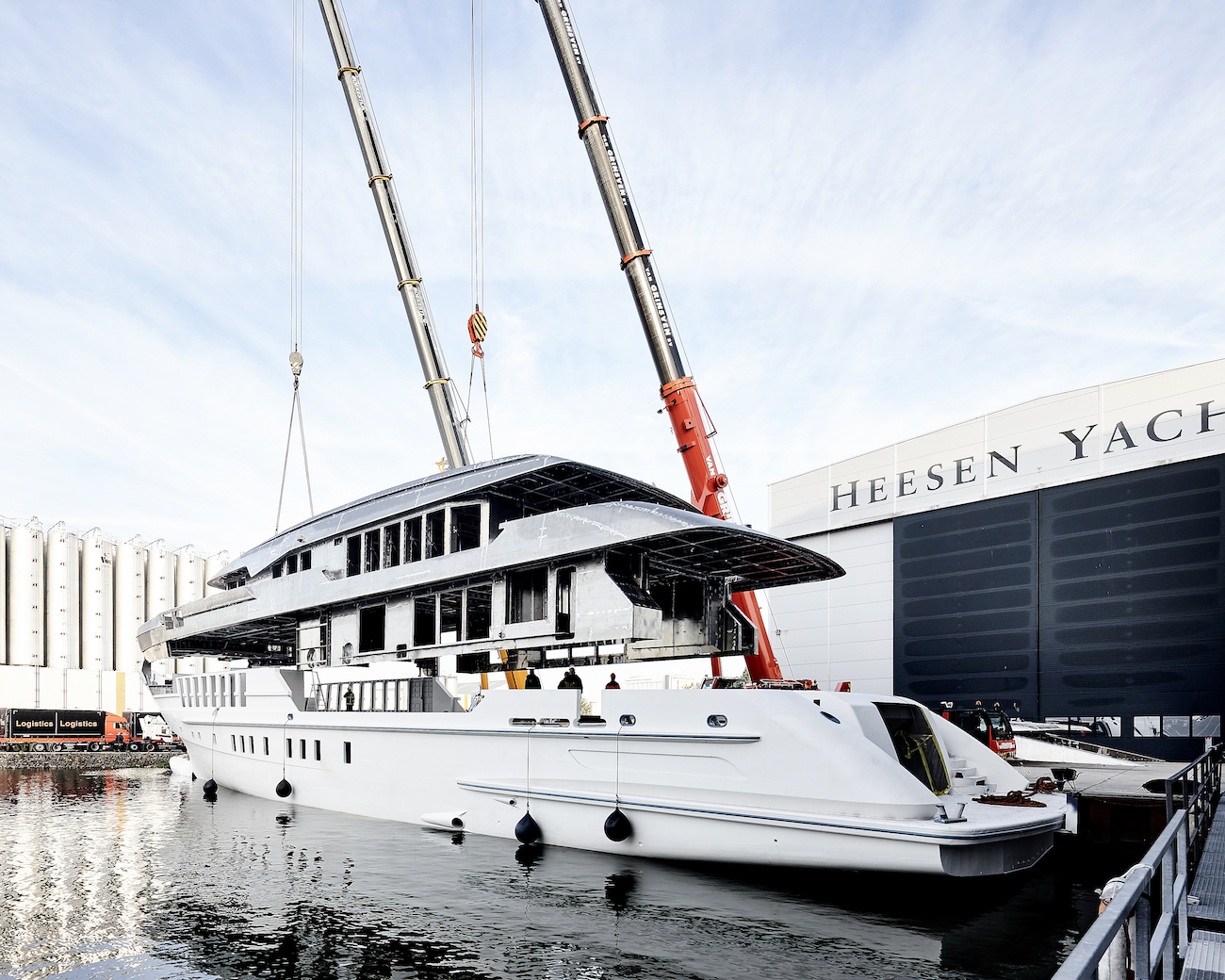 Project Castor - Superstructure Joins Hull 