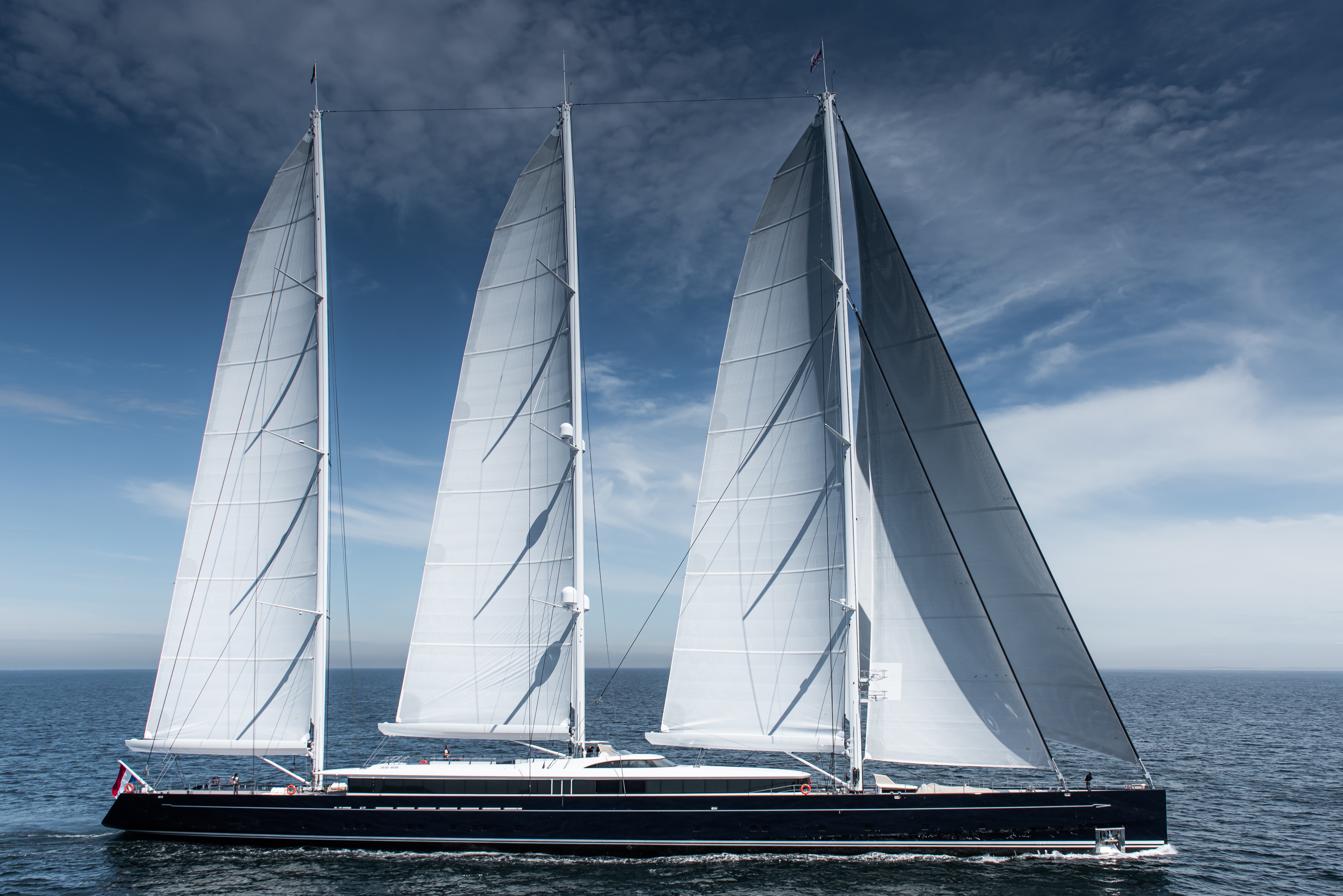 Royal Huisman Sailing Yacht Sea Eagle II Delivered