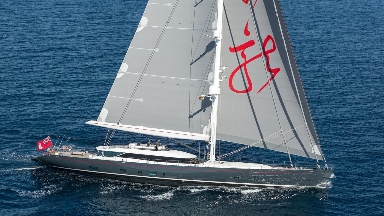Sailing Yacht RED DRAGON By Dubois - New Hull Colour