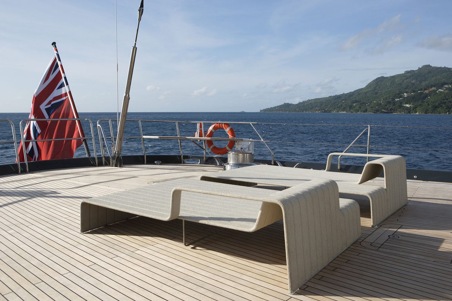 Sailing Yacht RED DRAGON By Dubois - Aft Deck