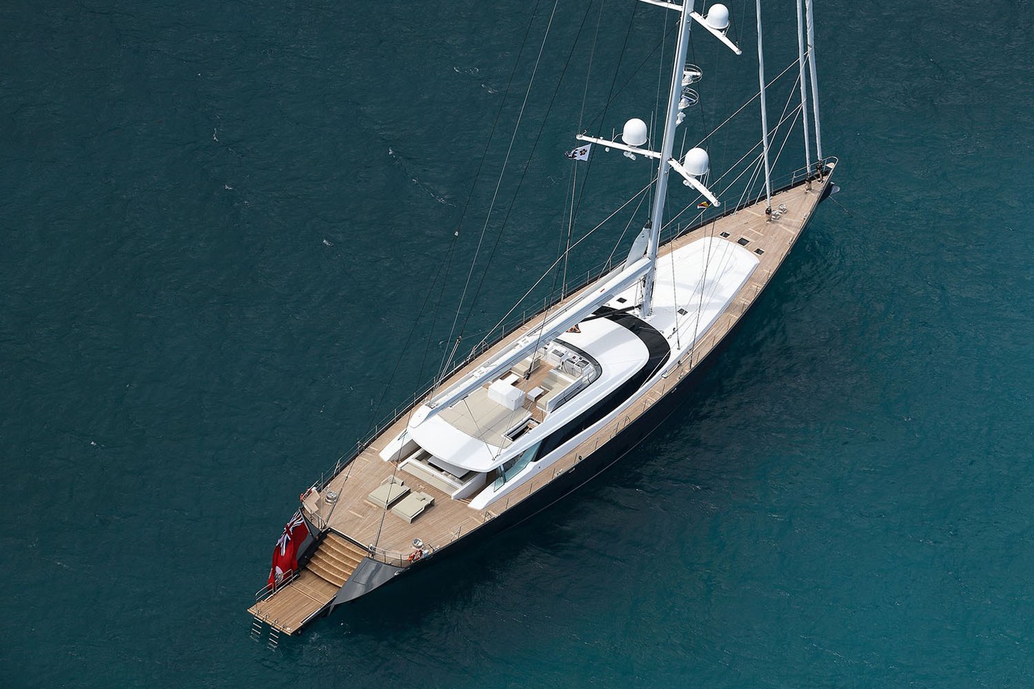 Sailing Yacht RED DRAGON By Dubois - From Above