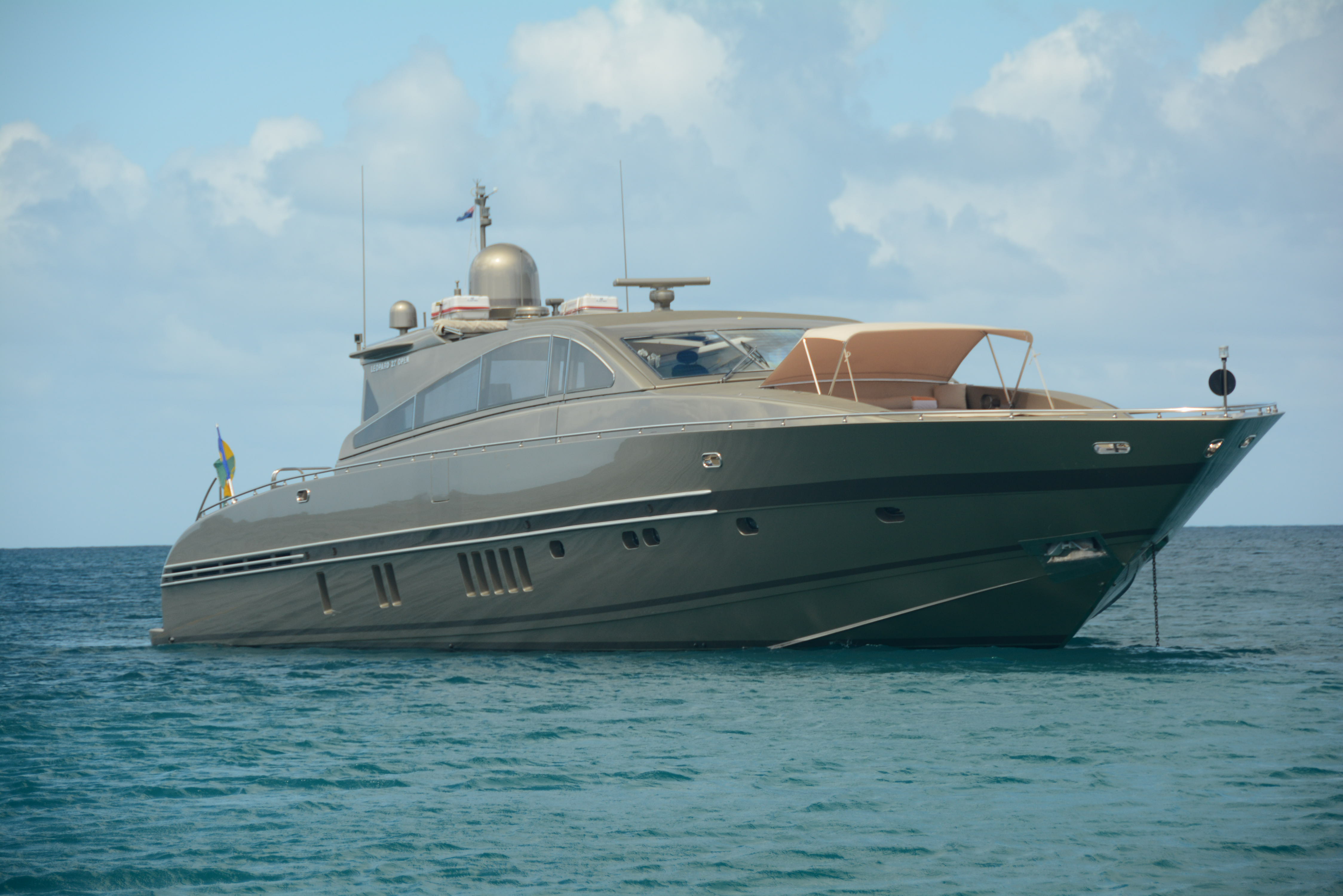 LEOPARD motor yacht TENDER TO - Starboard Forward View