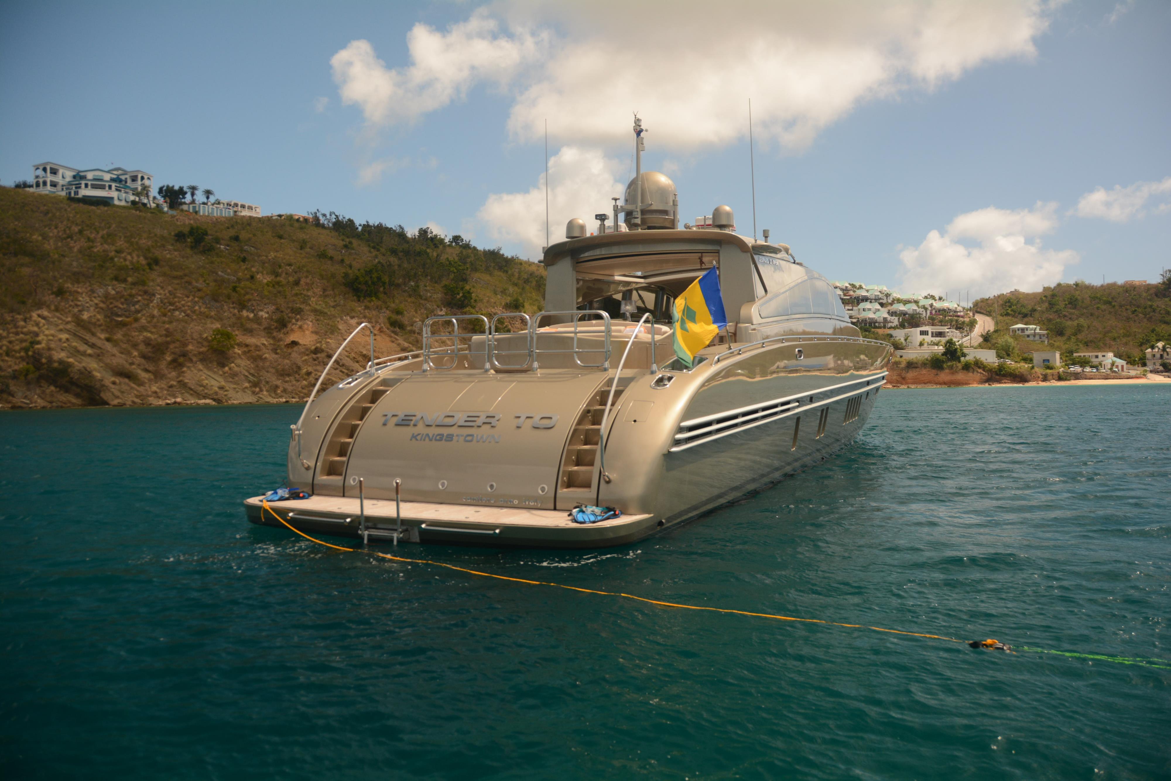 LEOPARD motor yacht TENDER TO - Stern And Swim Platform