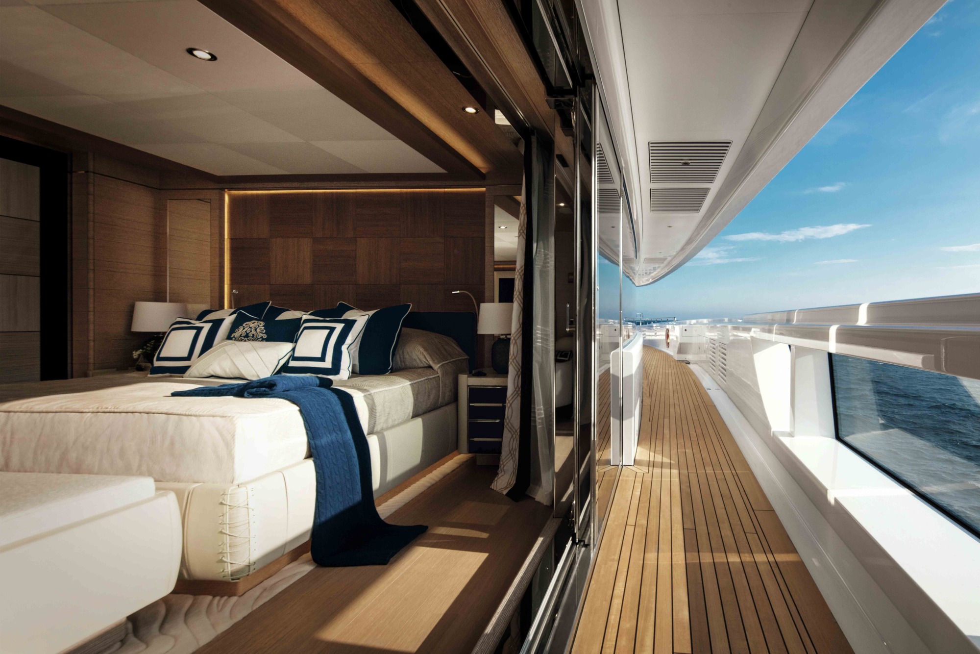 VIP Suite With Doors That Open For Fresh Air And Direct Access To The Deck