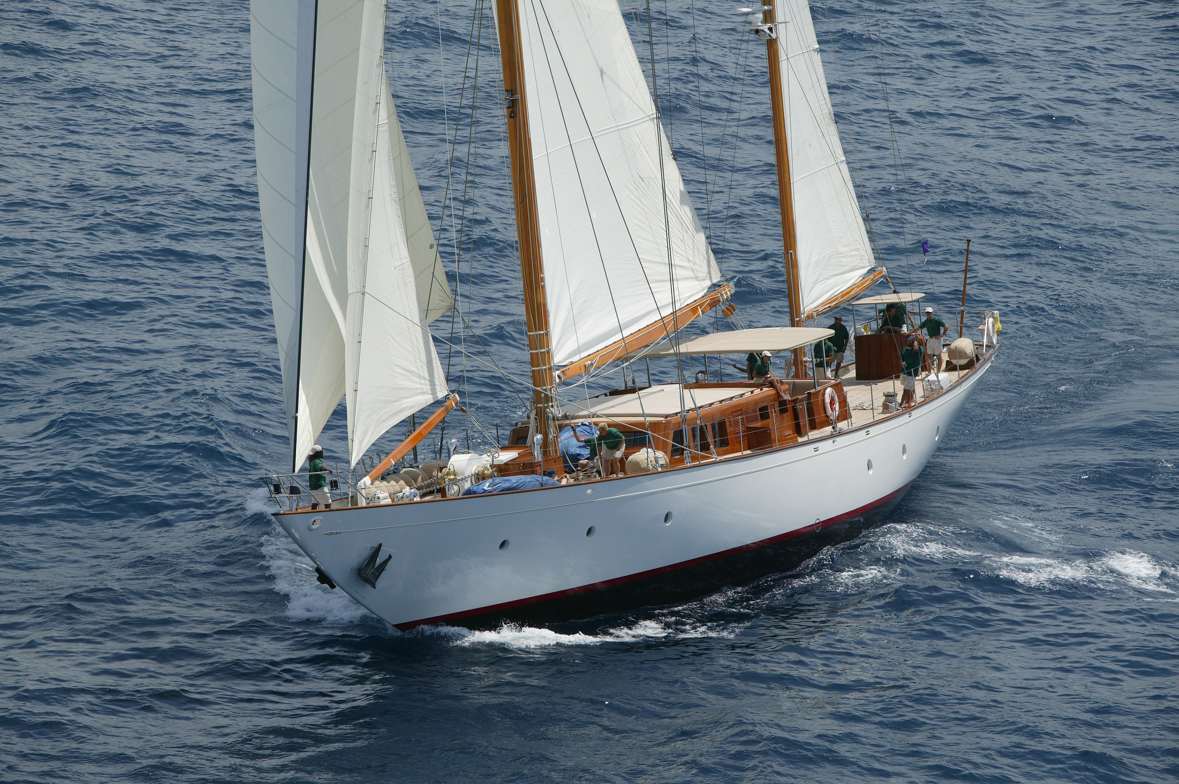 Yacht TIZIANA By Abeking & Rasmussen & Sparkman & Stephens - Sailing In The Caribbean