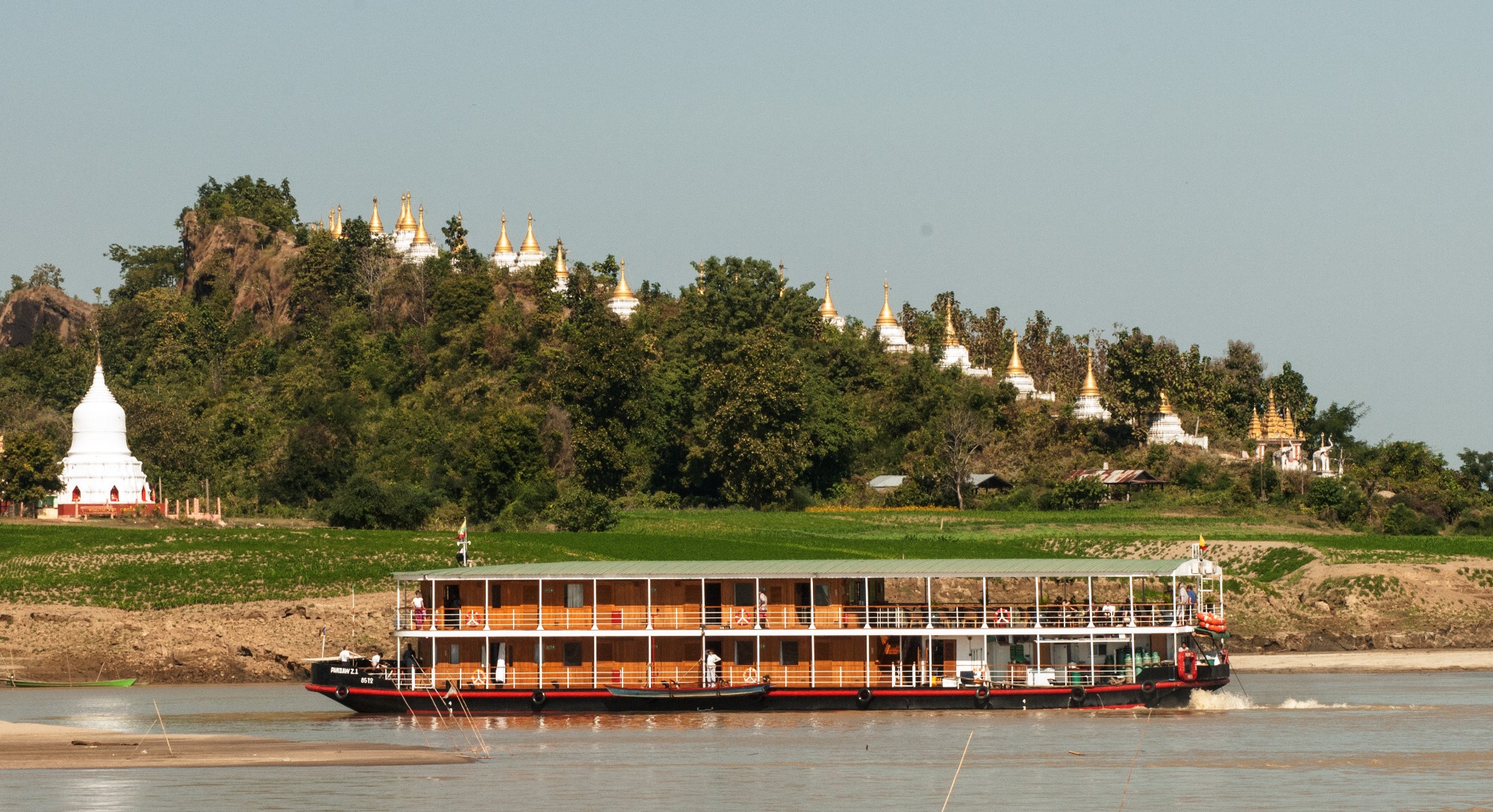 ZAWGYI River Yacht - Cruising On The Chidwin River