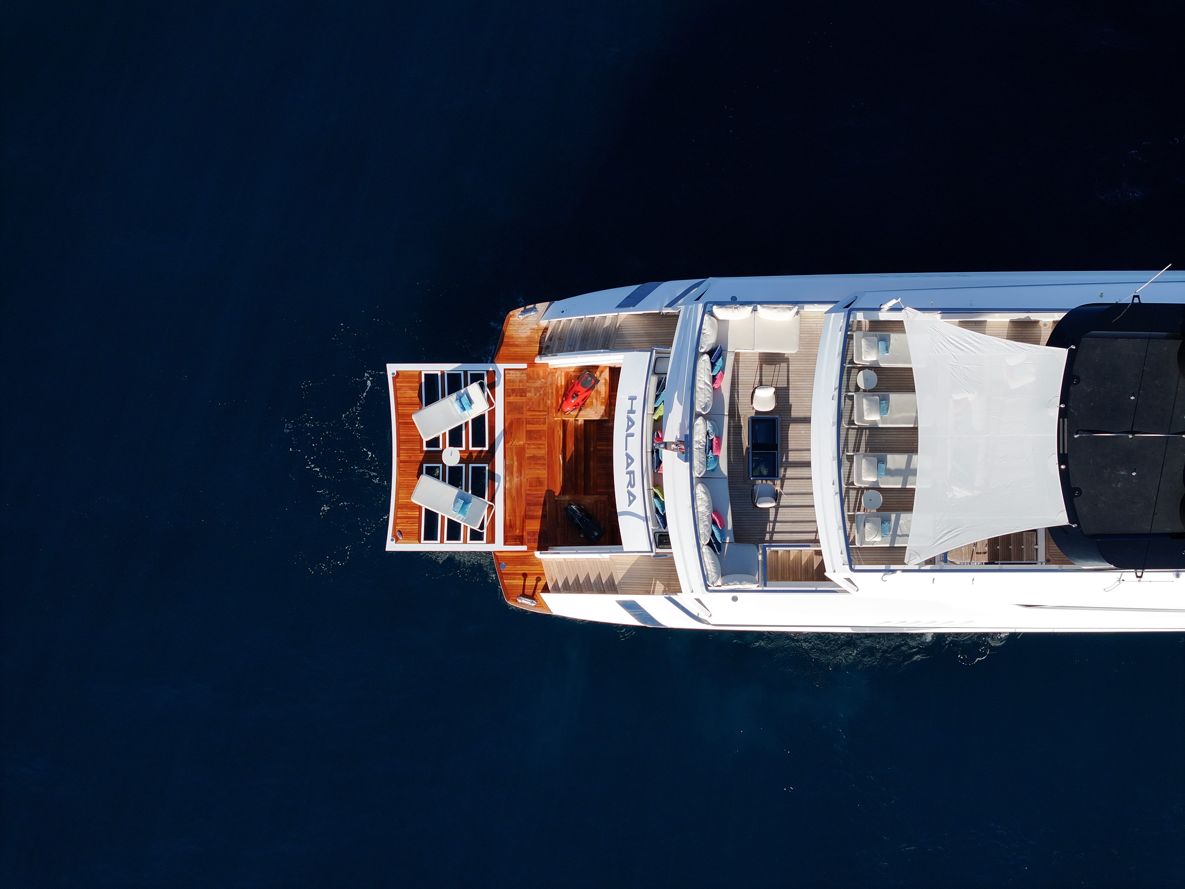 Aerial View - Aft - 