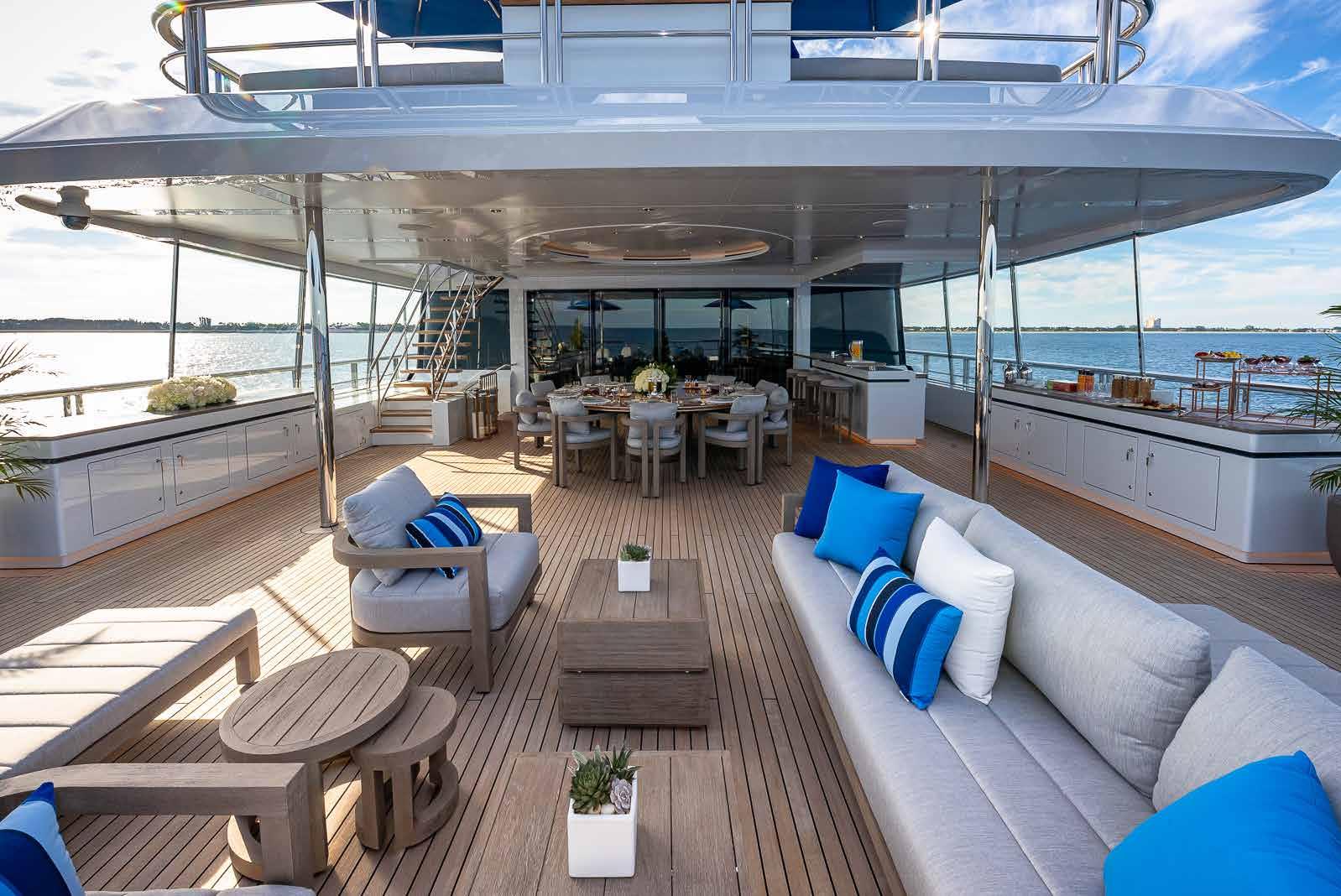 Aft Deck Relaxation Area