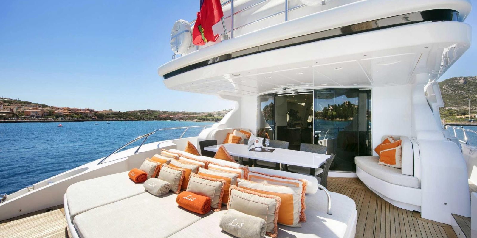 Aft Deck Seating And Sunbathing Area