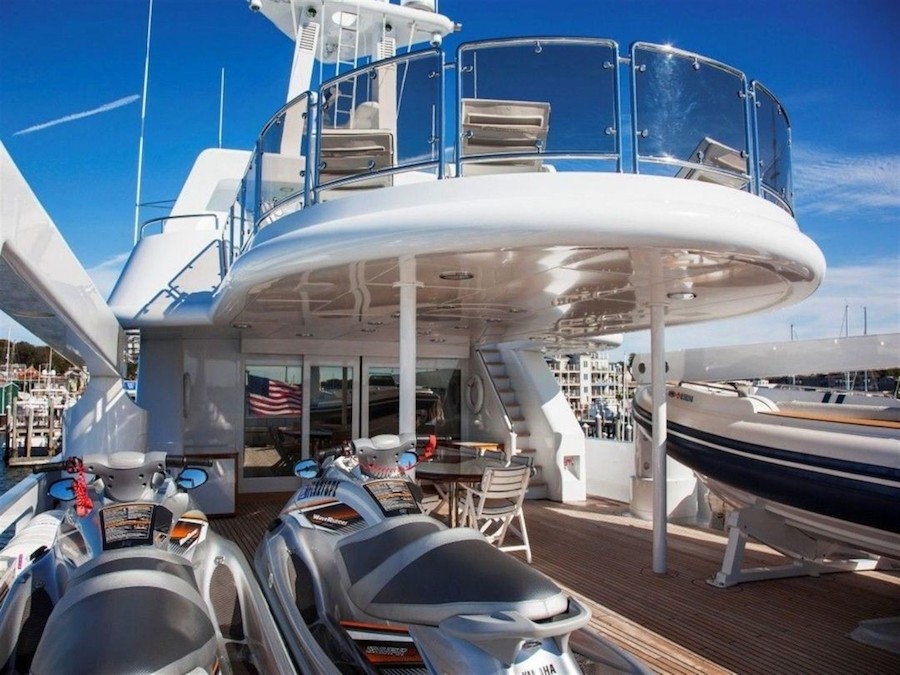 Aft Deck With Water Toys