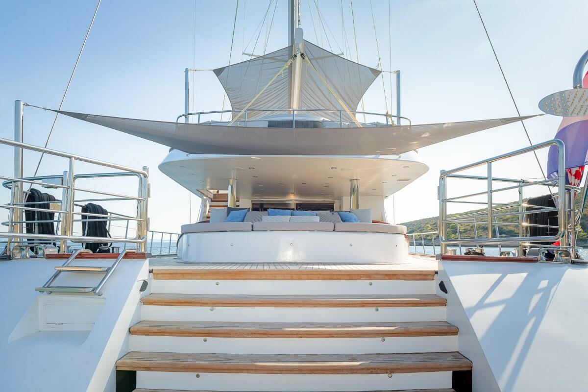 Aft View Of The Deck