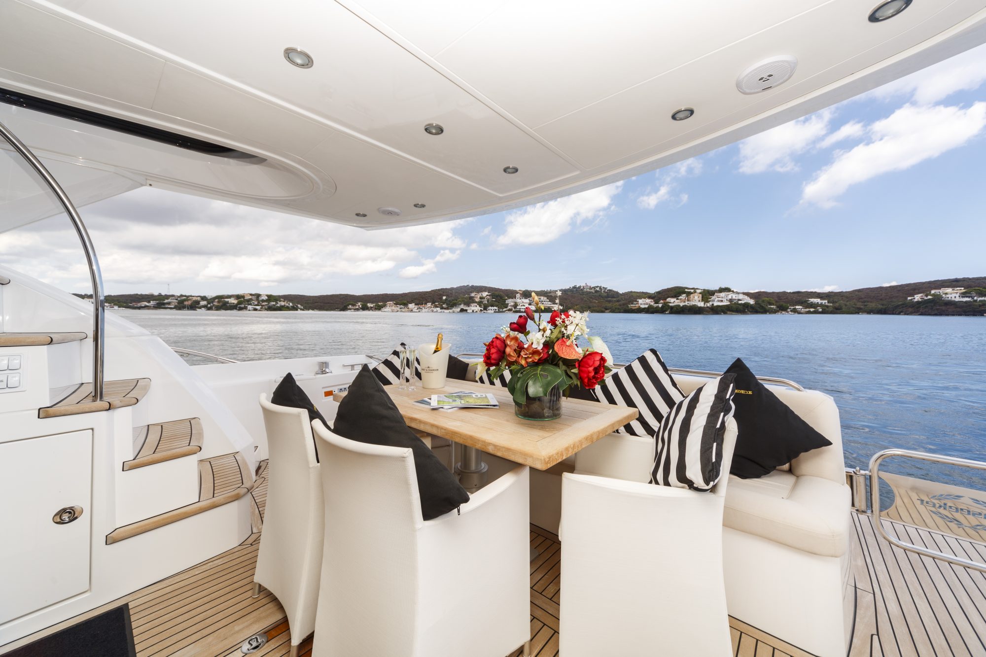 Alfresco Dining On The Aft Deck