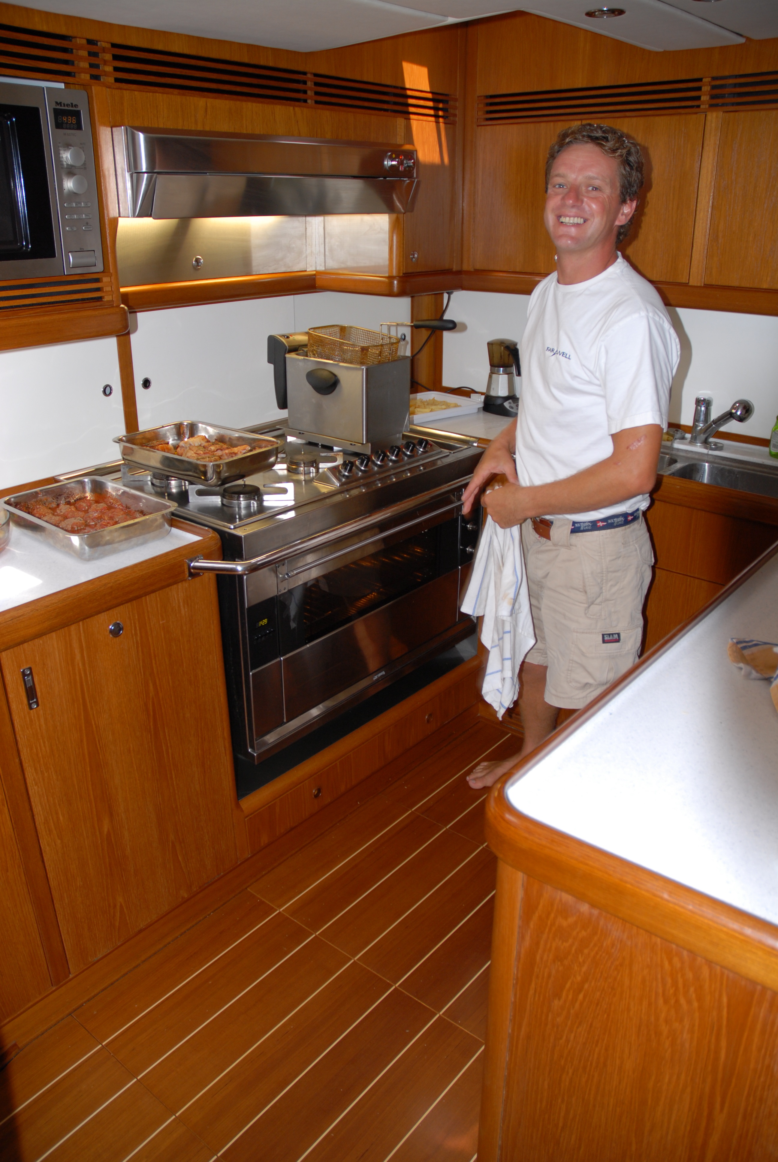 Cooking In The Galley