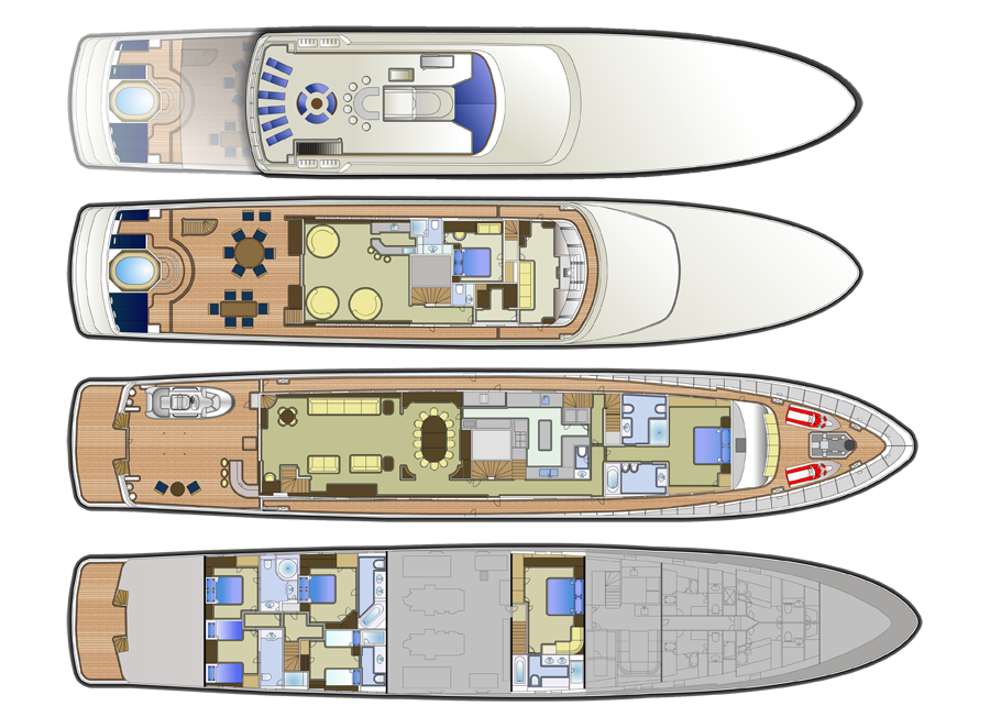 Plan Image Gallery – Luxury Yacht Browser by ...