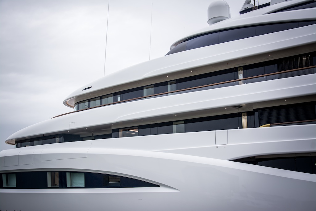 Detail Of Motor Yacht by Feadship