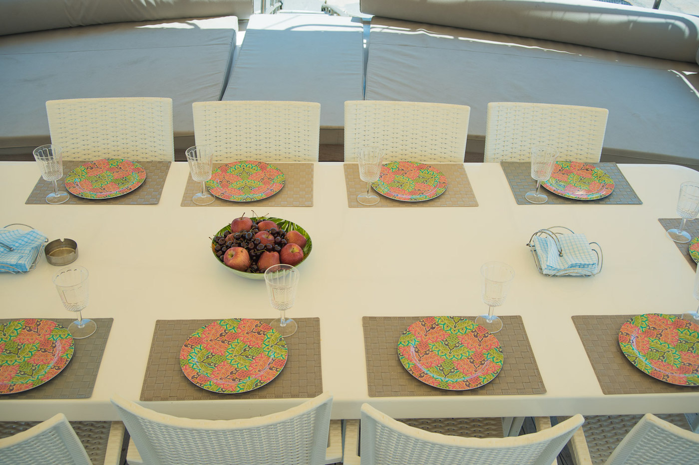 Dining Set Up For Guests