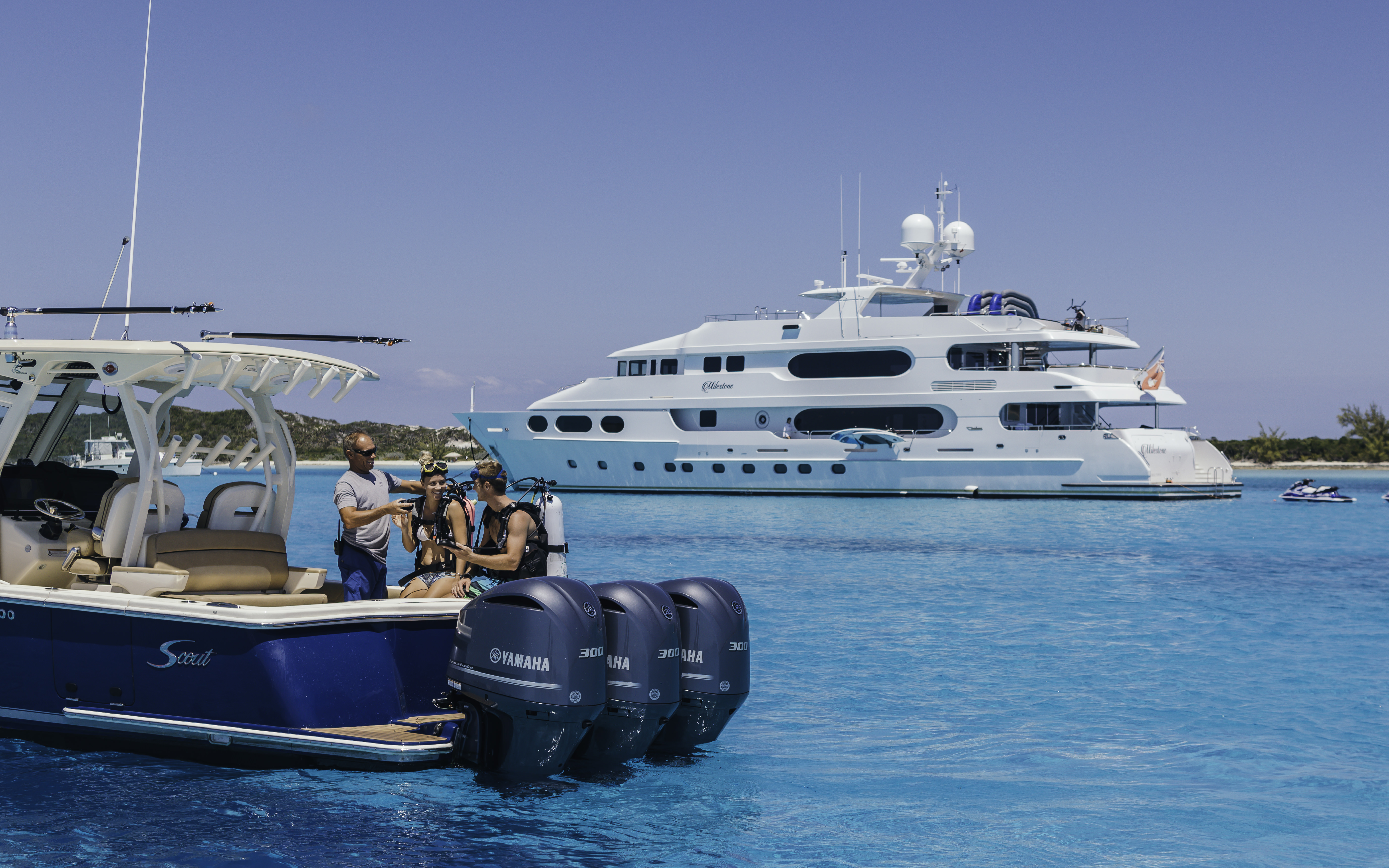 Diving With Superyacht MILESTONE