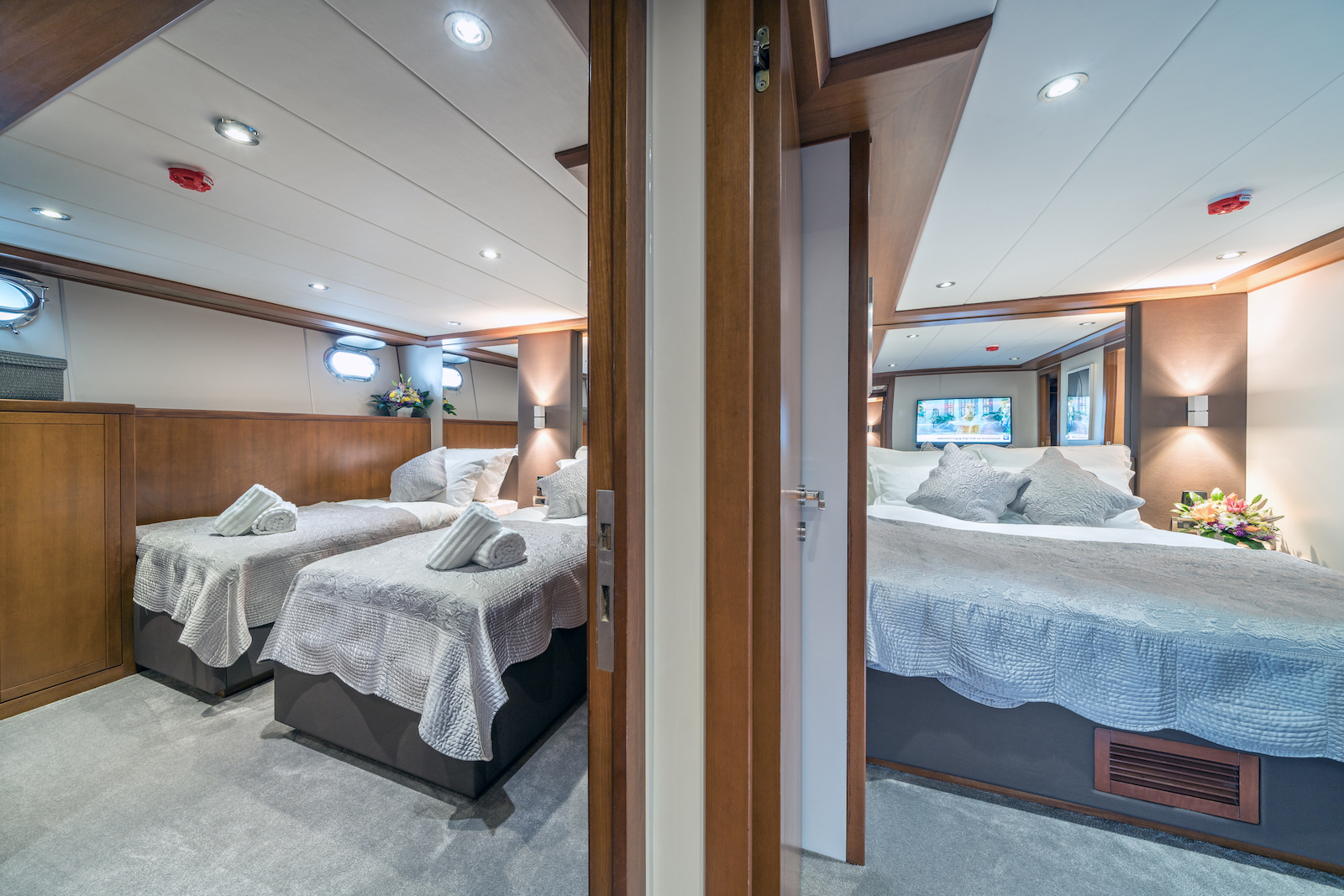Double Guest Suite And Twin Cabin
