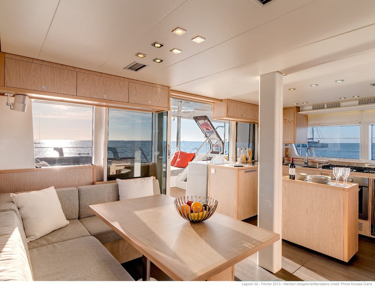 Galley And Dining Area