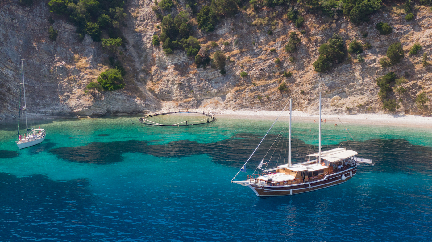 Luxury Gulet In The Mediterranean