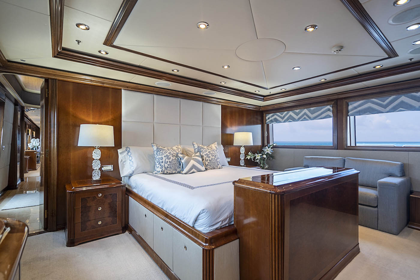 Master Stateroom Bed