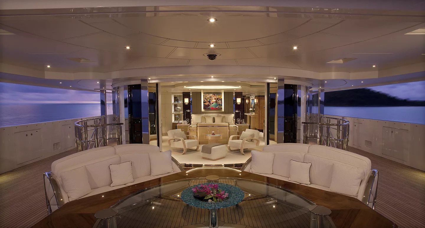 Private Aft Deck To Master Suite