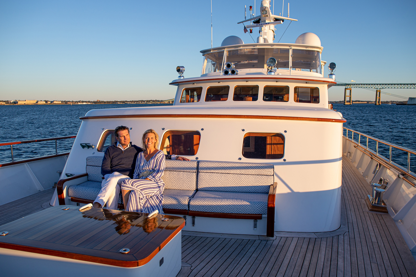 Relaxing Aboard Motor Yacht CETACEA