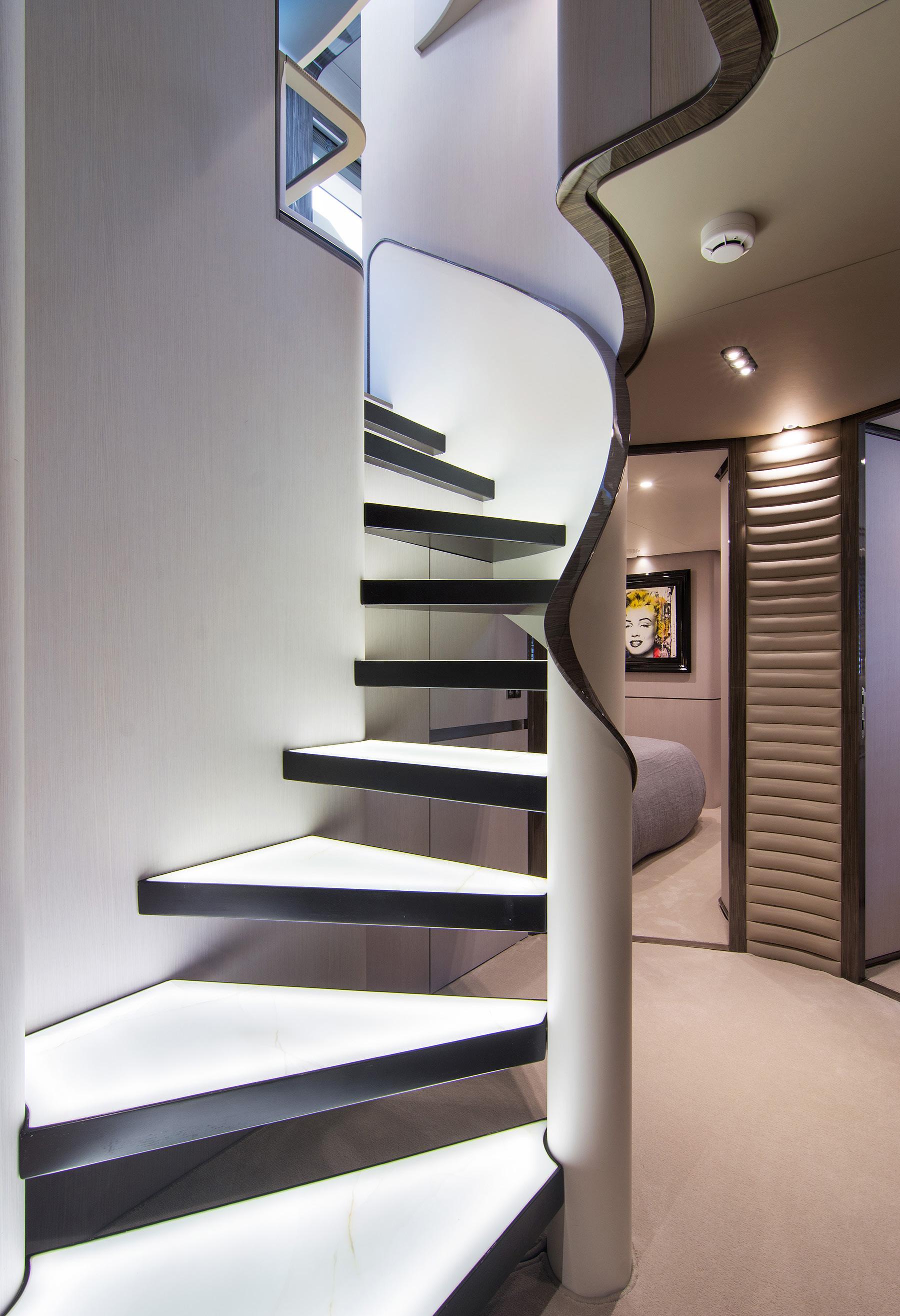 Stairwell To Accommodation