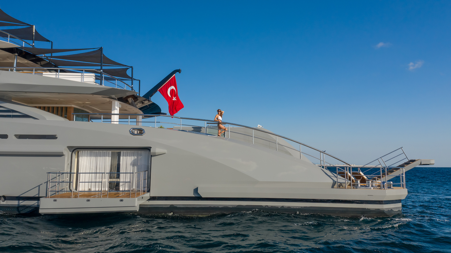 Transom Of The Yacht