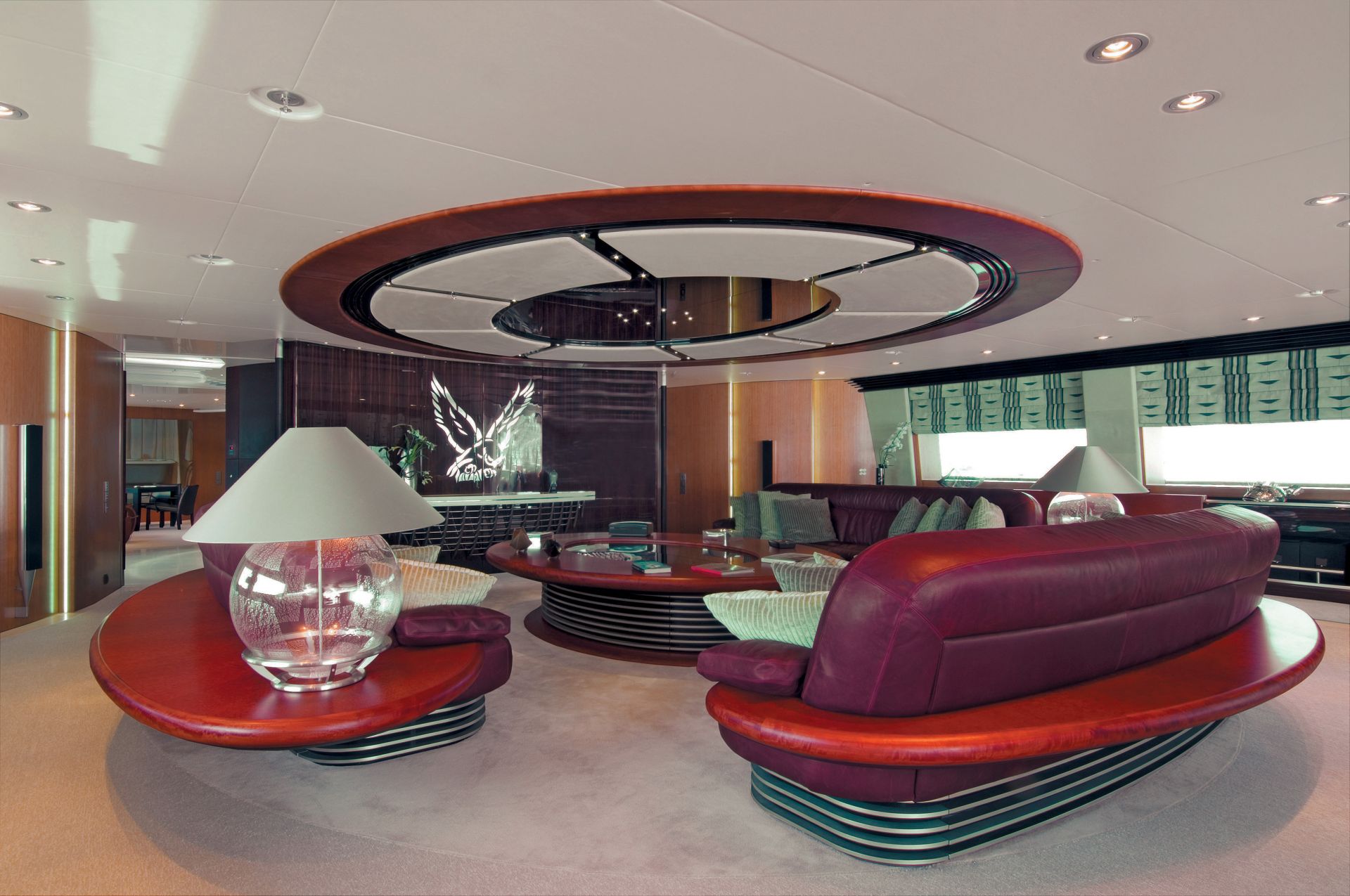 MALTESE FALCON Interior Luxury Yacht Browser by CHARTERWORLD