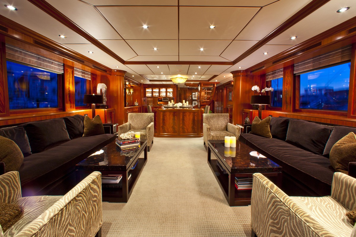 Inside Aboard Yacht VIVIERAE