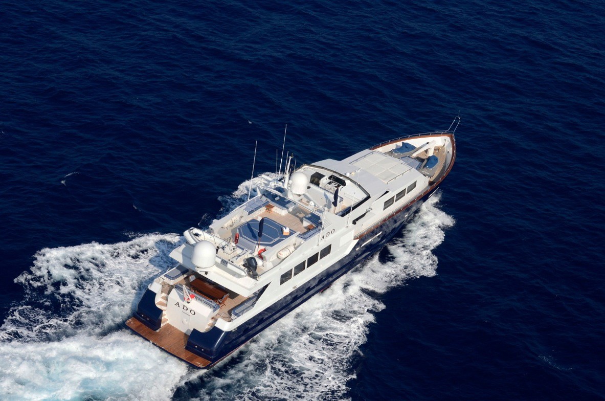 Above: Yacht ADO's Cruising Captured
