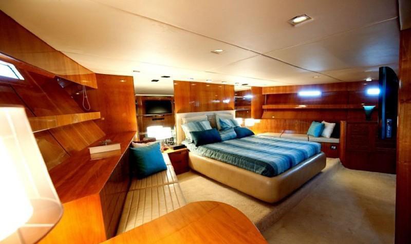 Profile: Yacht ZENITH's VIP Cabin Pictured