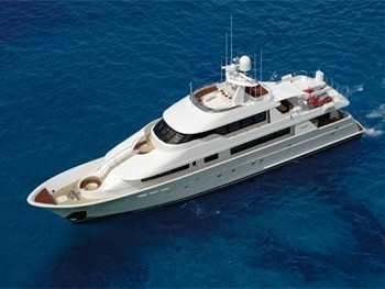 From Above Aspect Aboard Yacht ARMS REACH