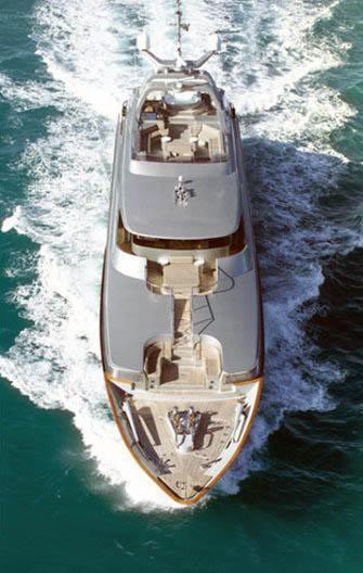 Above: Yacht SILVER DREAM's Cruising Image