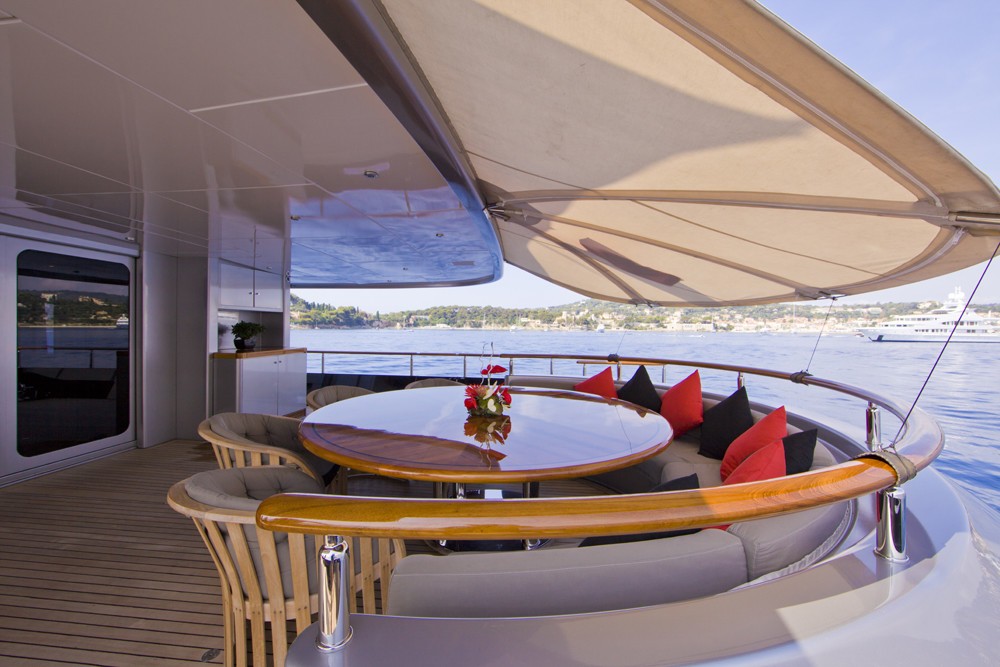 Premier Deck Aboard Yacht SILVER DREAM