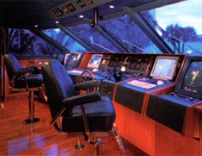 Bridgedeck Aboard Yacht TE MANU