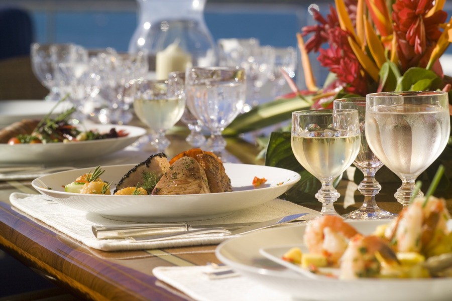 Gastronomy On Board Yacht FAM