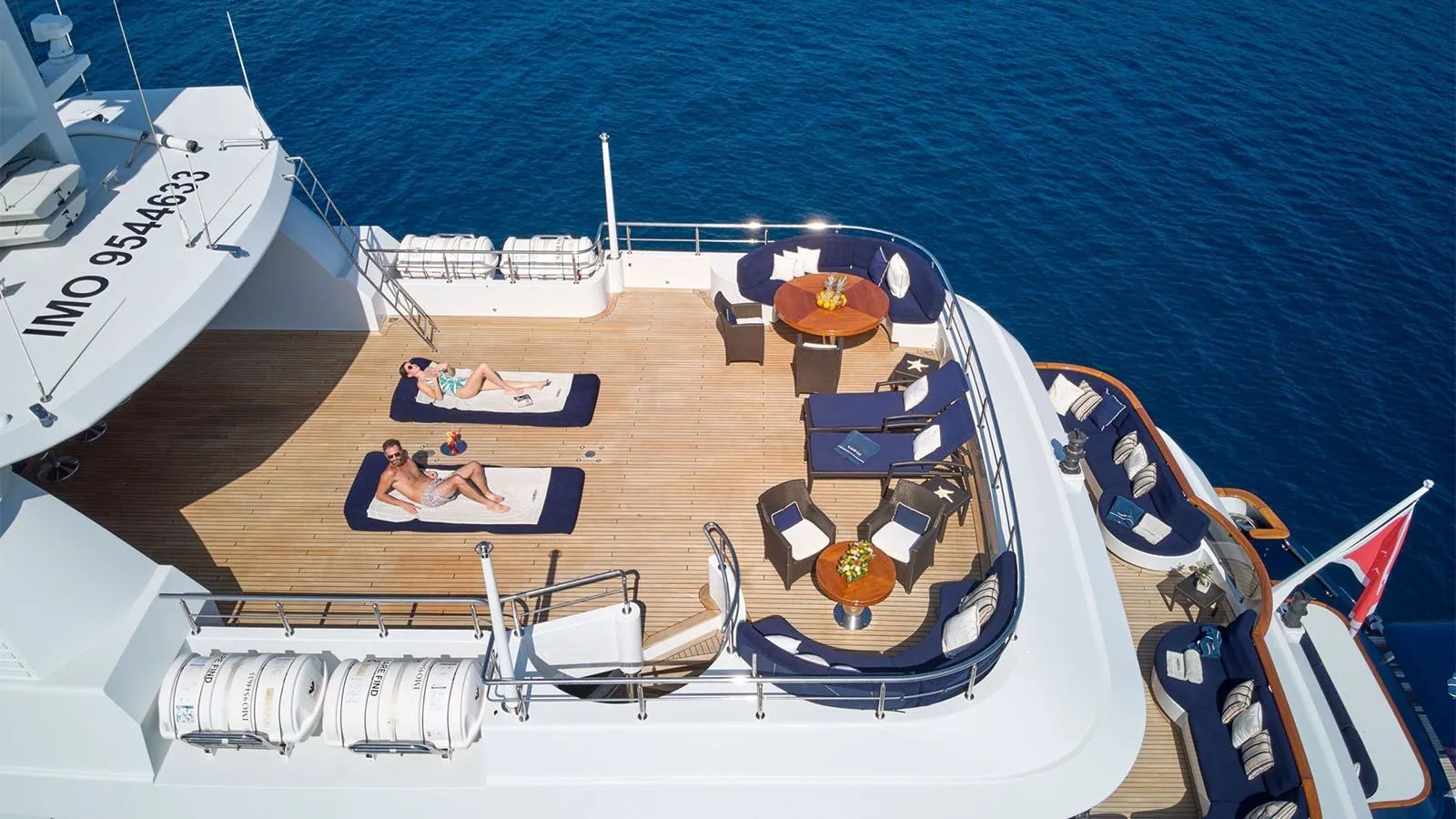 Lounging On The Aft Deck
